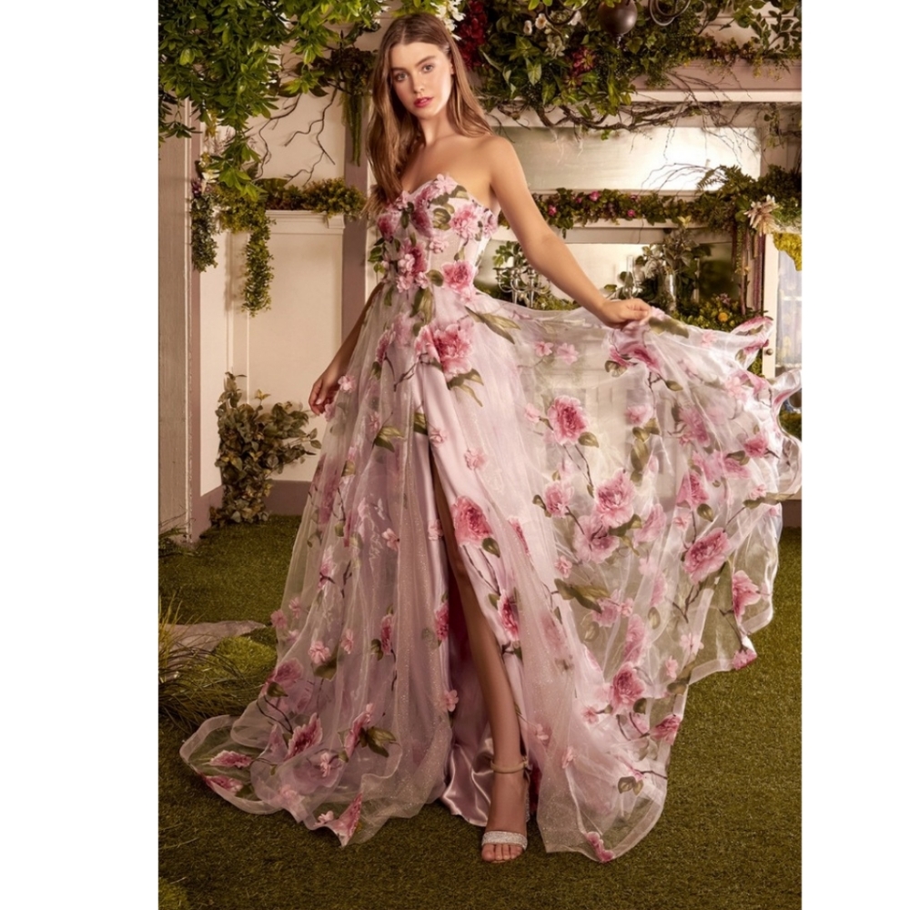 Andrea and Leo Couture A1035 Fit flare  Dress